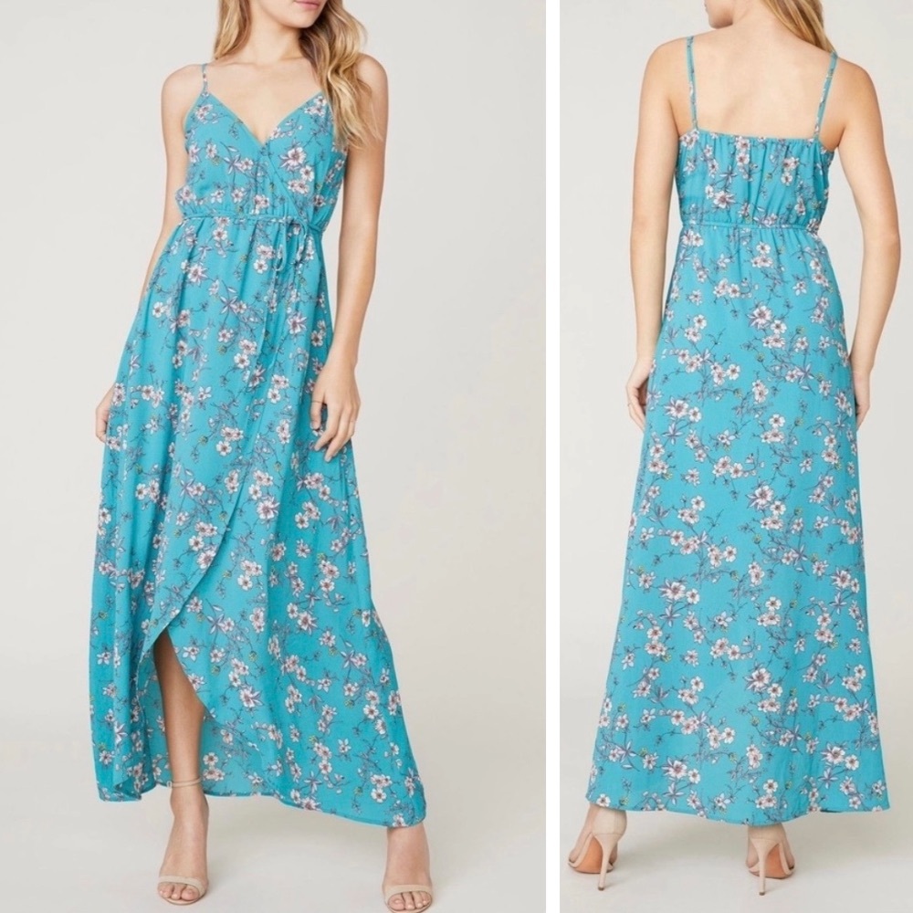 BB Dakota - Cherry Blossom Girl Maxi Dress - Size S - Picture 13 of 13